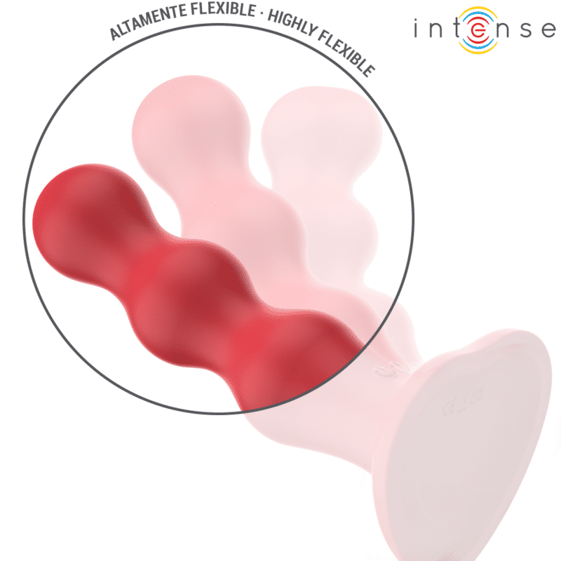 Cody vibrateur avec ventouse télécommande rouge — INTENSE, vue 5