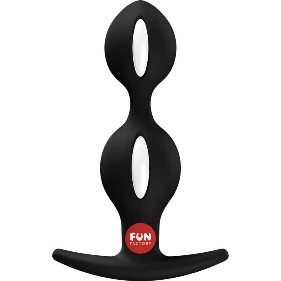 B-balls duo plug anal noir — FUN FACTORY, vue 3