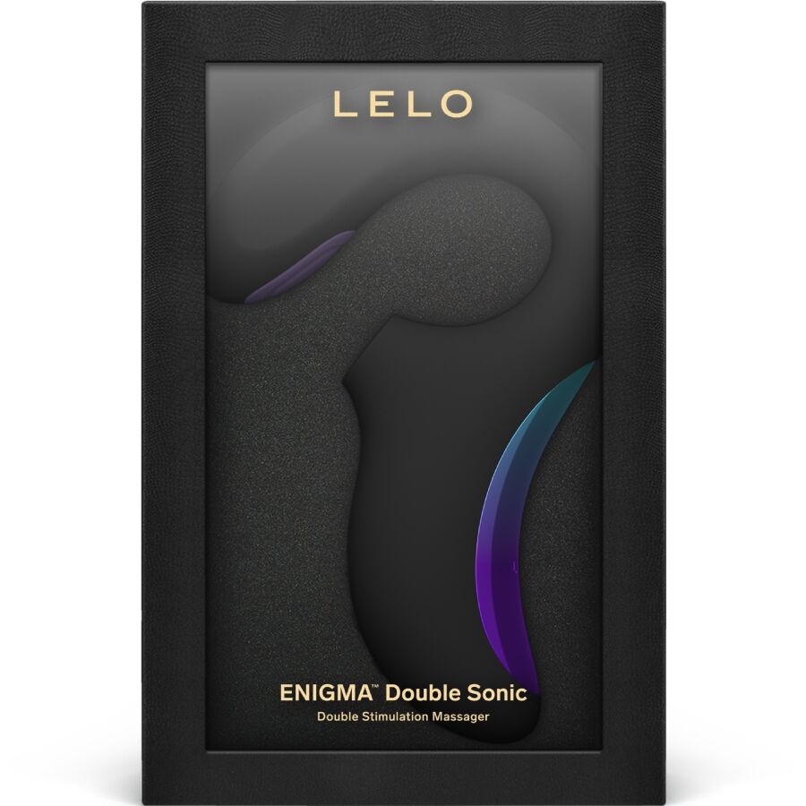 Enigma double vibrateur sonic point G noir — LELO, vue 4