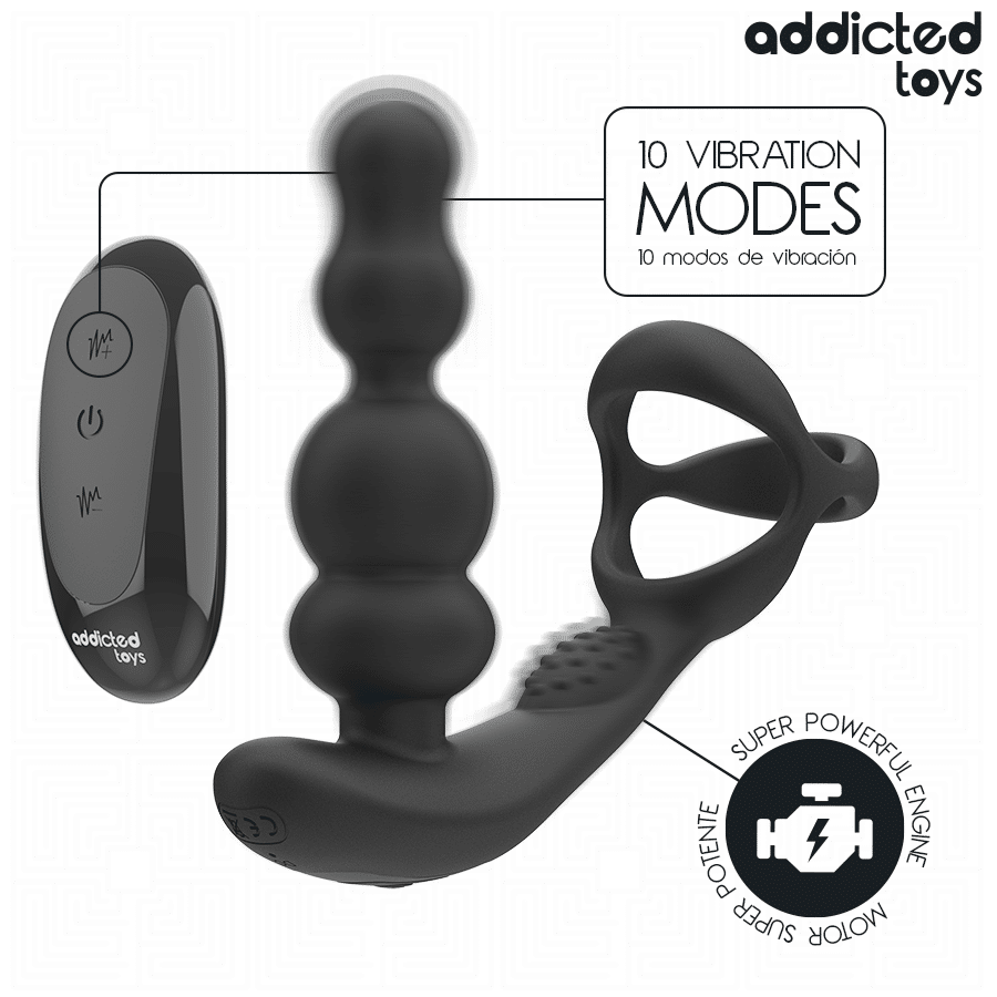 Masseur de prostate rotatif à télécommande — ADDICTED TOYS, vue 4
