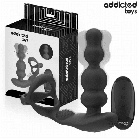 Masseur de prostate rotatif à télécommande — ADDICTED TOYS