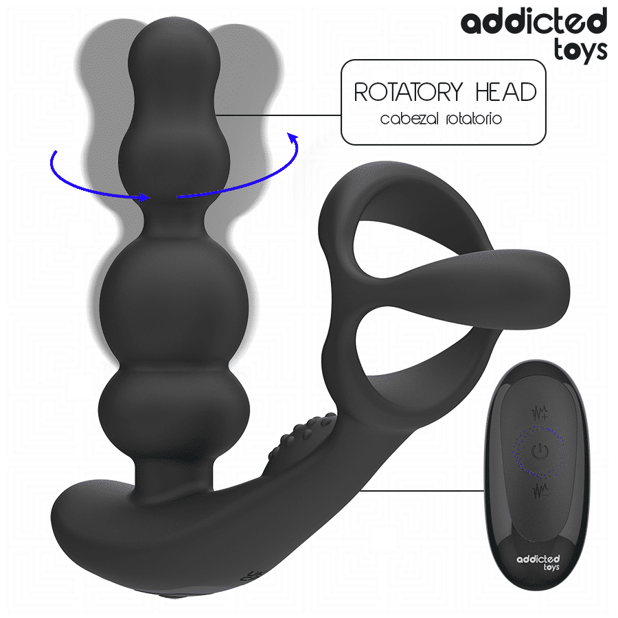 Masseur de prostate rotatif à télécommande — ADDICTED TOYS, vue 3