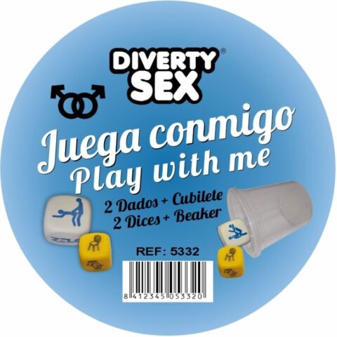 JEU de dés place + positions pour hommes avec coupe — DIABLO PICANTE