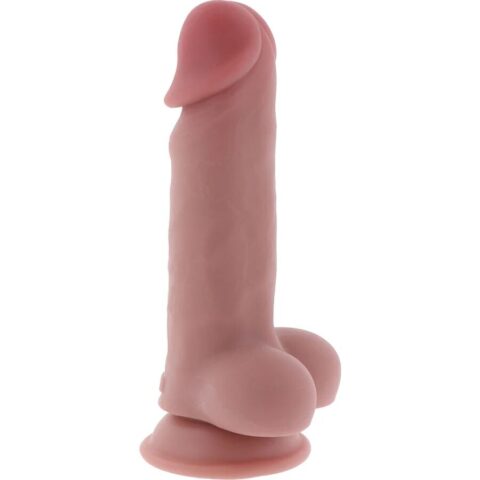 Pénis réaliste de luxe avec testicules extra épais de 17 CM