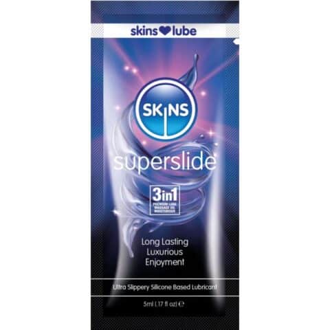 Superslide lubrifiant à base de silicone dose unique 5 ML — SKINS