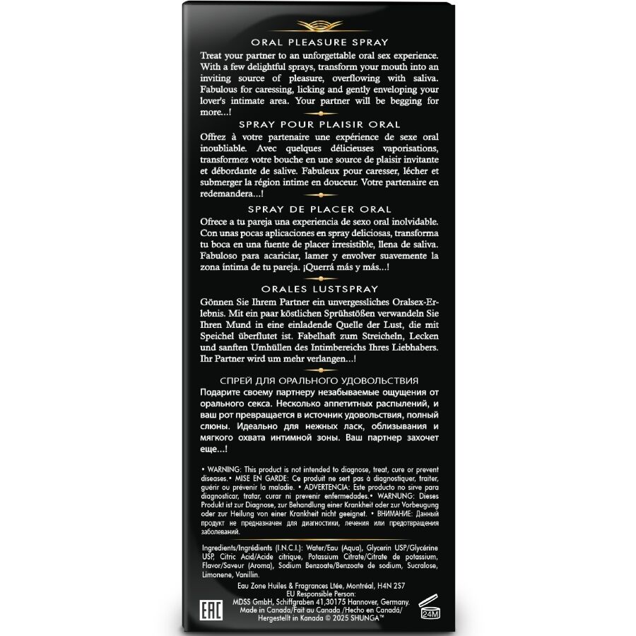 Waves pleasure spray oral seductive pastèque 20 ML — SHUNGA, vue 4