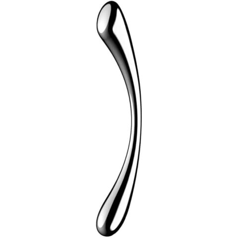 Cosmic crest 1 godemichet double extrémité en acier inoxydable — SATISFYER
