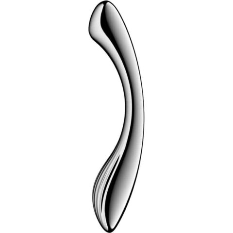 Pure gravity 1 godemichet double extrémité en acier inoxydable — SATISFYER