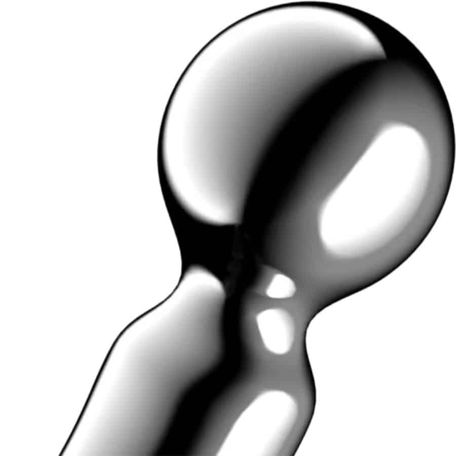 Star force 2 godemichet double en acier inoxydable — SATISFYER, vue 3