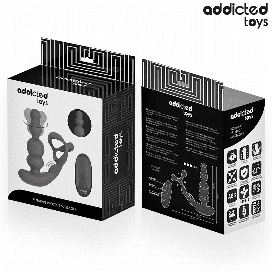 Masseur de prostate rotatif à télécommande — ADDICTED TOYS, vue 8