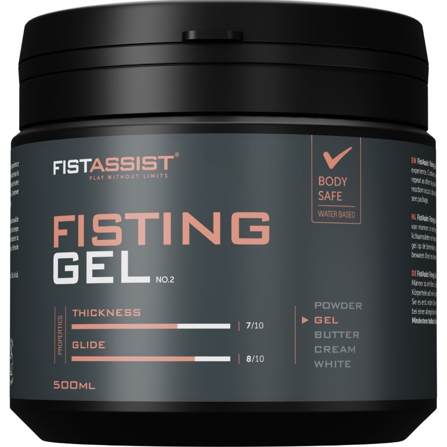 Fist assist gel de fisting extra-épais à base d'eau 500 ML — COBECO