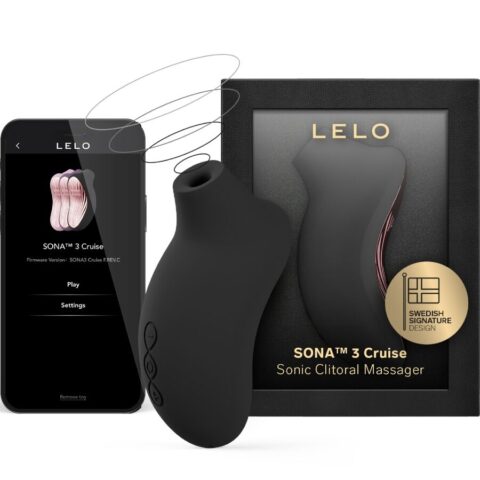 Sona 3 cruise masseur clitoral sonique noir — LELO