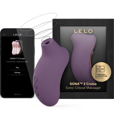 Masseur clitoral sonique sona 3 cruise prune — LELO