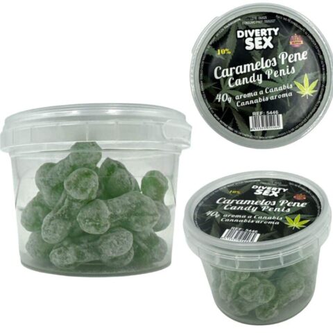 20 Bonbons pour pénis arôme cannabis — DIABLO GOLOSO