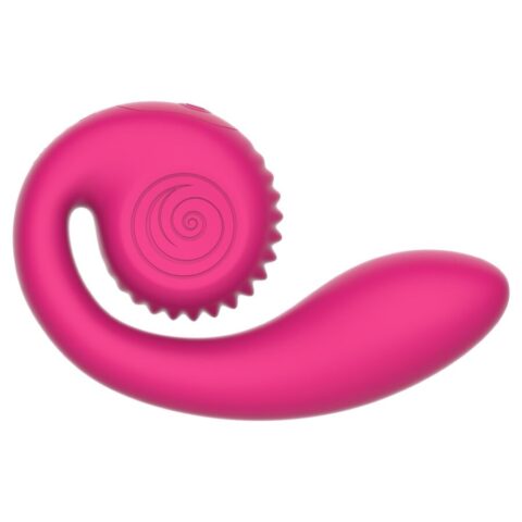 Gizi lite vibrateur rose double point G et clitorial — SNAIL VIBE