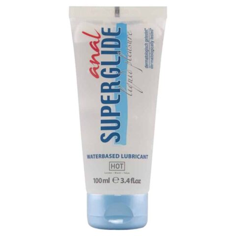 Anal superglide liquid pleasure lubrifiant à base d'eau 100 ML — HOT