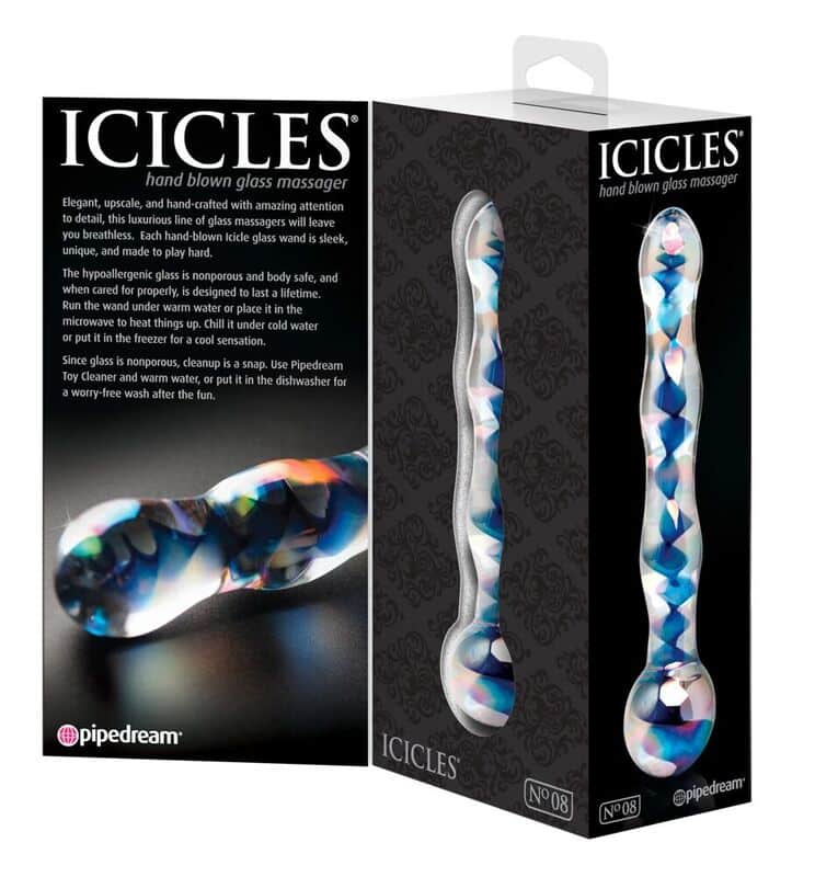 N. 8 masseur en verre — ICICLES, vue 3