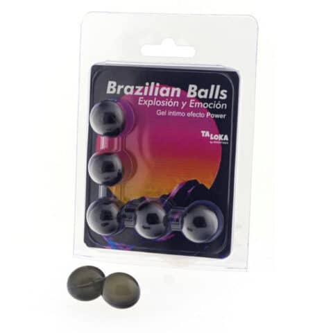 5 Balles brésiliennes gel excitant effet puissant — TALOKA