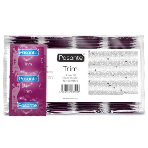 Préservatifs trim closer FIT SAC 144 unités — PASANTE