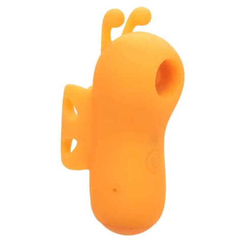 Neon vibes buzzing vibe le stimulateur de doigts 10 vibrations orange