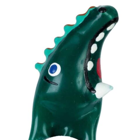 Préservatifs fantaisie peints à la main modèle crocodile XL