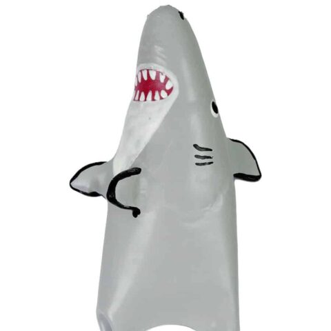 Préservatifs fantaisie peints à la main modèle requin XL