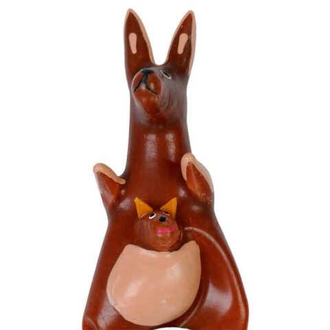 Préservatifs fantaisie peints à la main modèle kangourou XL — CONDOMERIE