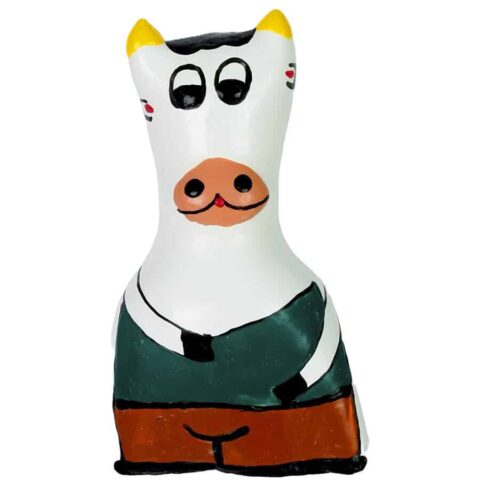 Préservatifs fantaisie peints à la main modèle vache XL