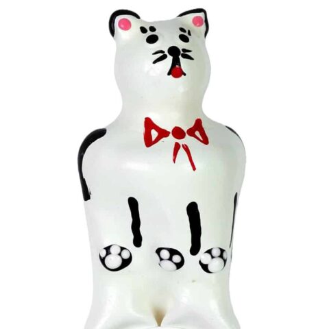 Préservatifs fantaisie peints à la main modèle chat XL