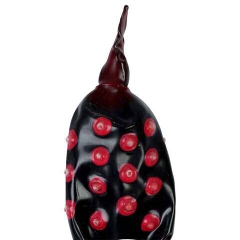 Préservatifs fantaisie peints à la main noir fakir XL — CONDOMERIE