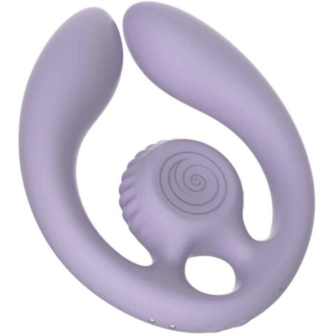 Gizi duo stimulateur pour couples télécommande lilas — SNAIL VIBE