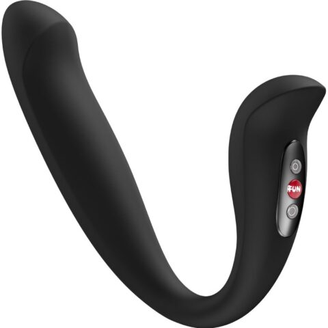 Vibrateur à double impulsion d'air insérable veloce noir — FUN FACTORY
