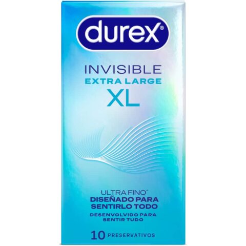 Préservatifs invisibles XL 10 unités — DUREX