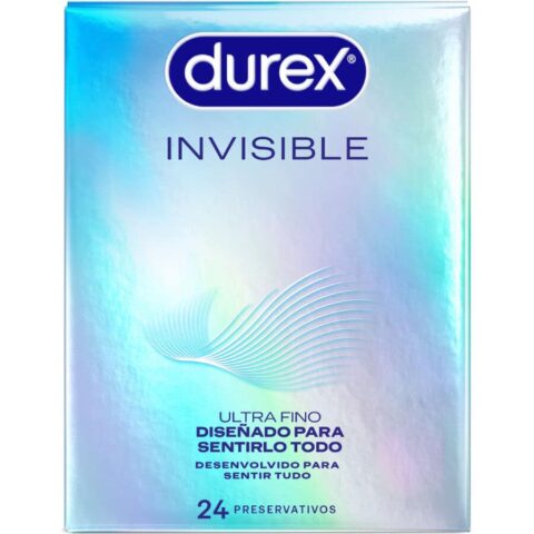 Préservatifs ultra fins invisibles 24 unités — DUREX