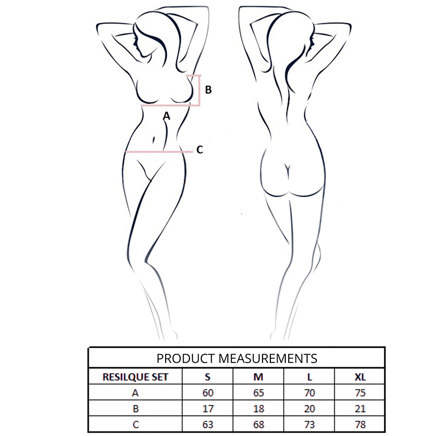 Ensemble soutien-gorge + string resilque rouge tomate S/M — PASSION, vue 4