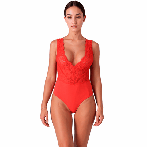 Body evalie rouge L/XL
