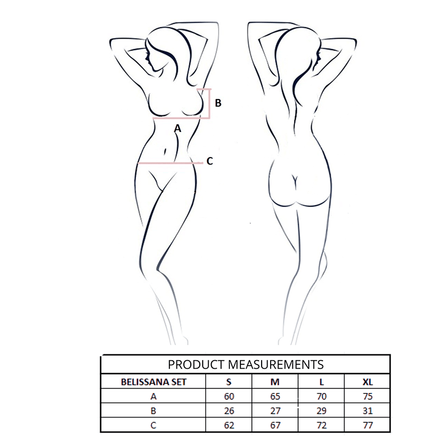 Ensemble soutien-gorge + string belissana violet L/XL — PASSION, vue 4