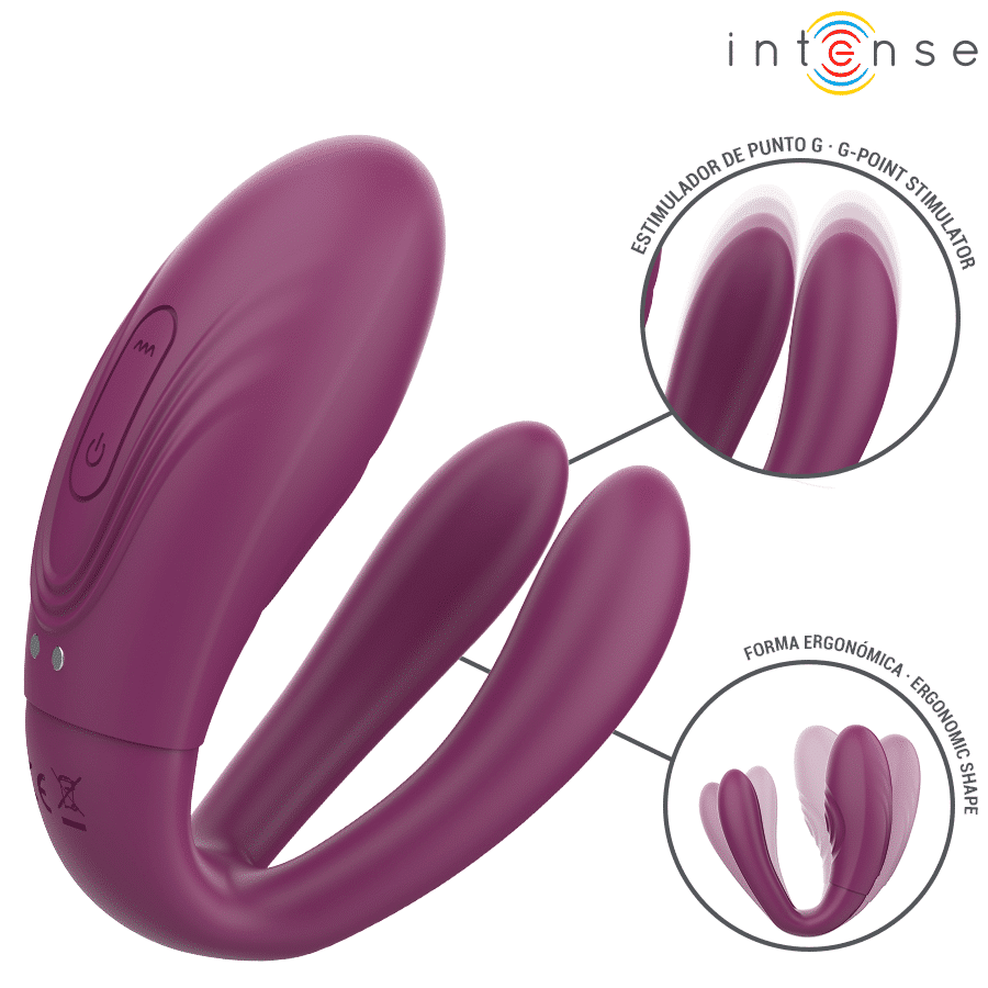 Stimulateur de tapotage et de vibration sandra avec télécommande — INTENSE, vue 3