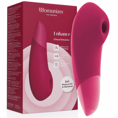 Stimulateur clitorial améliorant rose vibrant — WOMANIZER