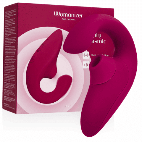 Vibrateur stimulateur blend rabbit rose vibrant