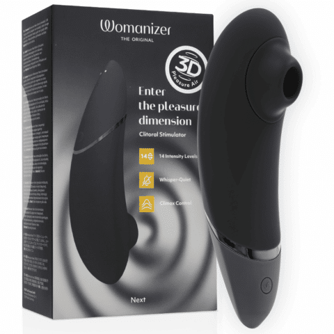Stimulateur clitorial noir — WOMANIZER