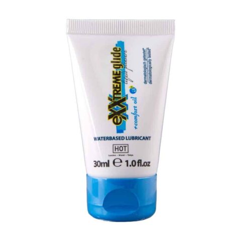 Exxtreme glide lubrifiant à base d'eau + huile de confort a+ 30 ml — HOT
