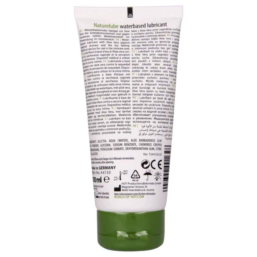 Nature lube à base d'eau et d'aloe vera 100 ML — HOT, vue 2