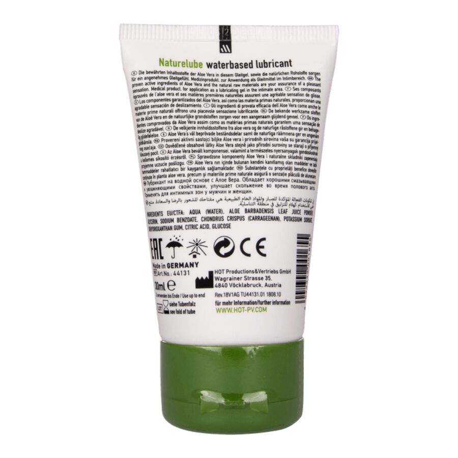 Nature lube à base d'eau et d'aloe vera 30 ML — HOT, vue 2