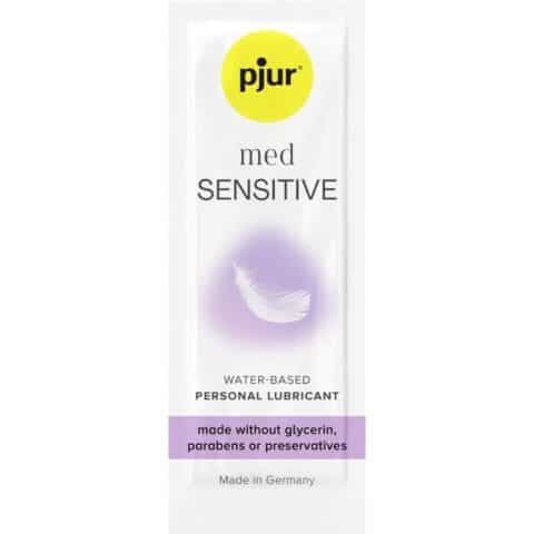 MED lubrifiant base EAU sensitive glide 2 ML — PJUR