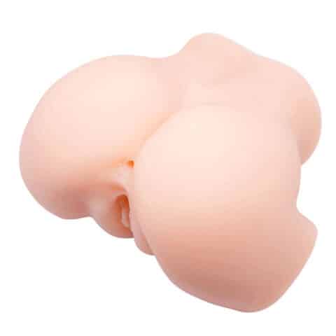 Vagin et anus réalistes double vibration — CRAZY BULL