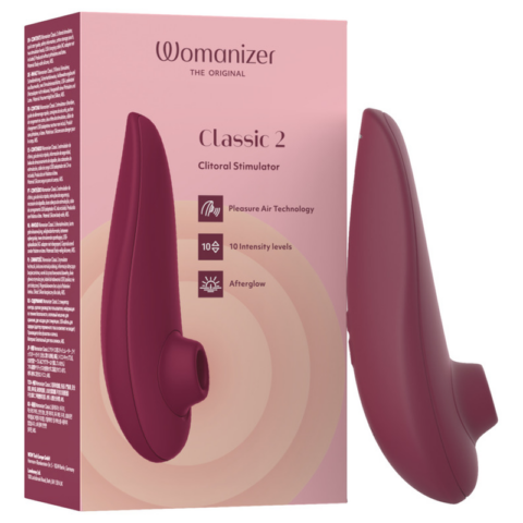 Stimulateur clitoral classic 2 bordeaux — WOMANIZER