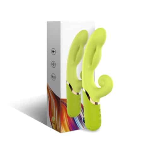 Inflable point a stimulateur vibrateur vert — ARMONY