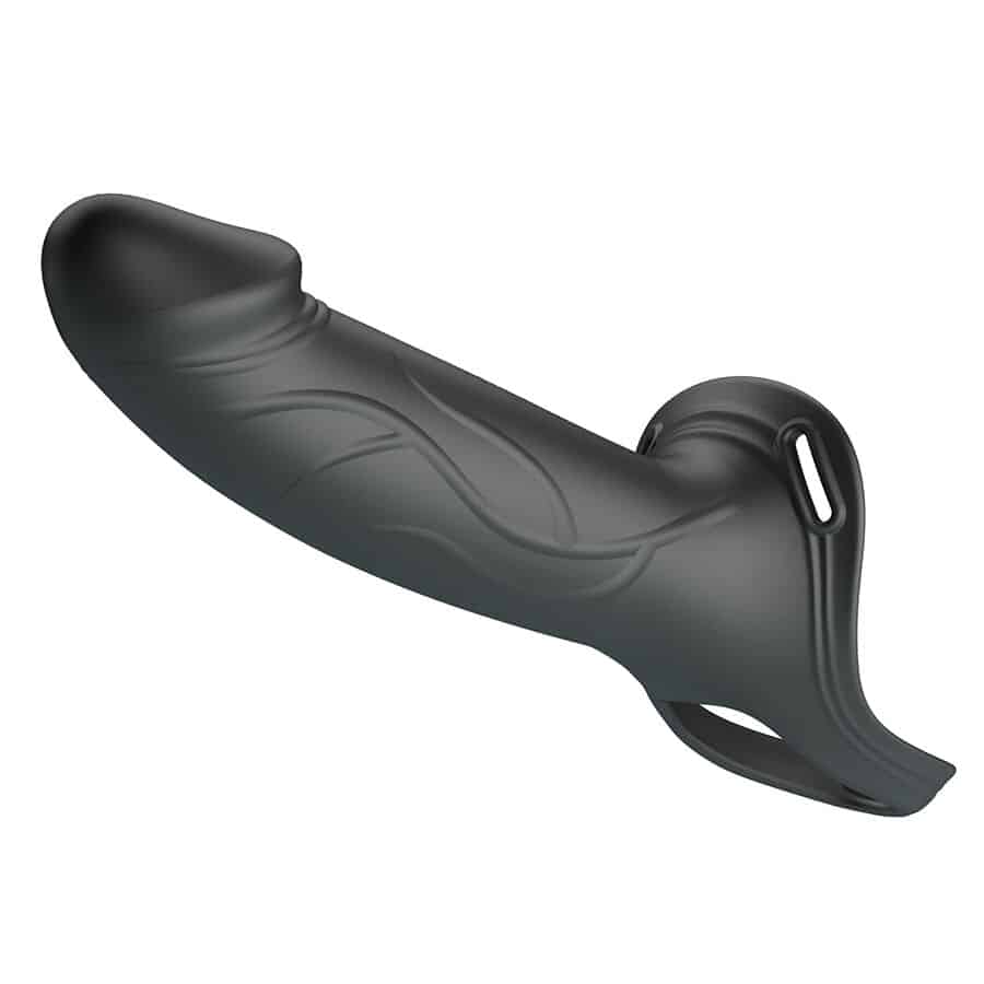 Landon black strap-on vibrant — PRETTY LOVE, vue 3