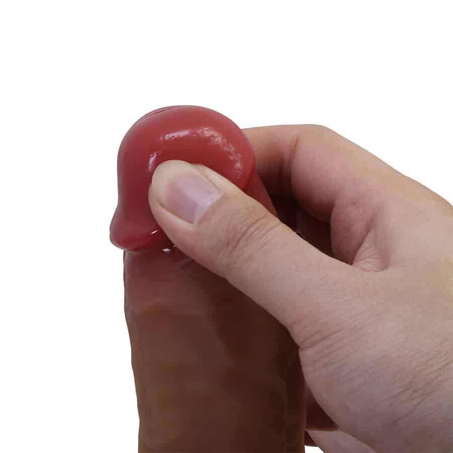 Curtis godemichet réaliste avec ventouse 17,3 CM -Ø- 4,2 CM — PRETTY LOVE, vue 8